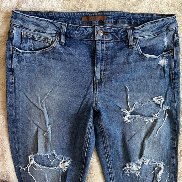 Joe's The Billie Crop Boyfriend Slim Jean Pants - Picture 2 of 6